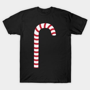 Striped candy cane, Red and White Stripes Pattern T-Shirt